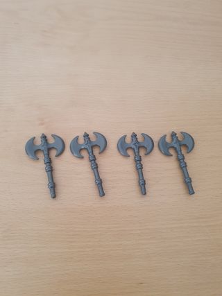 Lote Hachas Playmobil