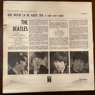 Lote de 4 Vinilos Originales de The Beatles – Edic