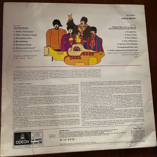 Lote de 4 Vinilos Originales de The Beatles – Edic