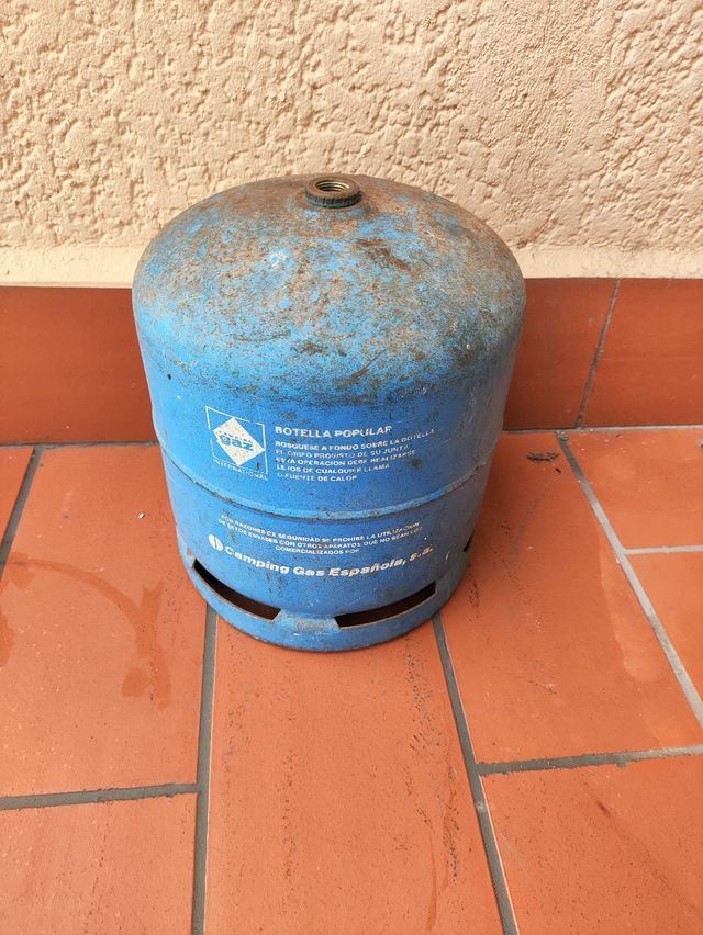 Bombona azul  envase vacío