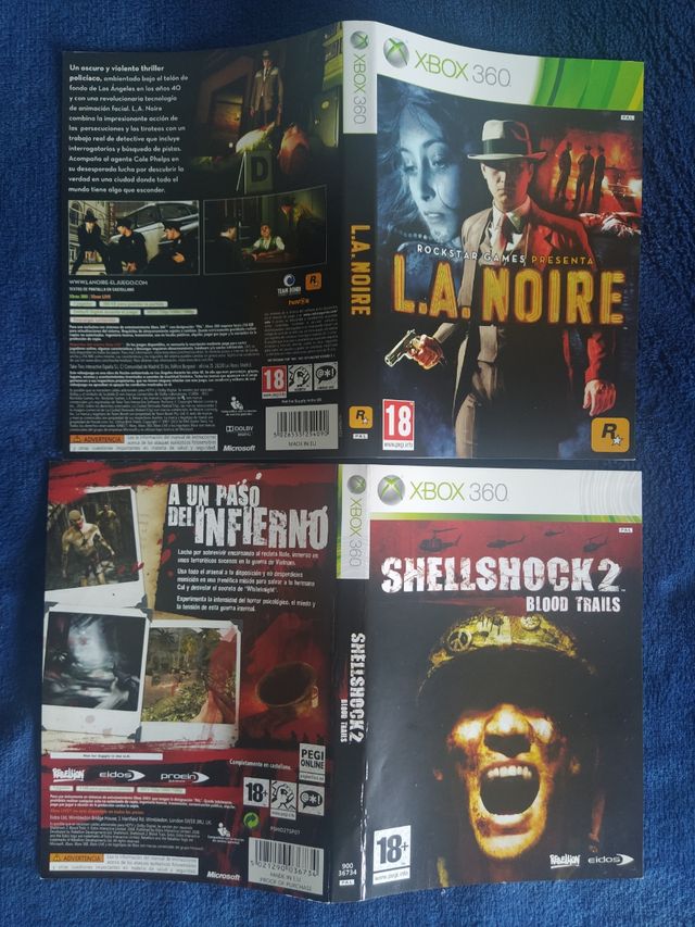 Carátulas ORIGINALES de Juegos XBOX 360