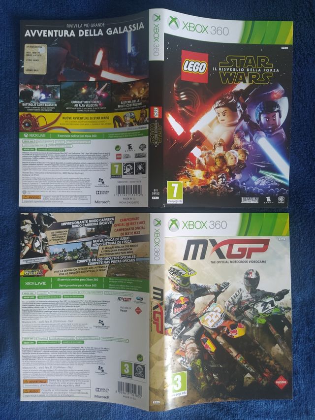Carátulas ORIGINALES de Juegos XBOX 360