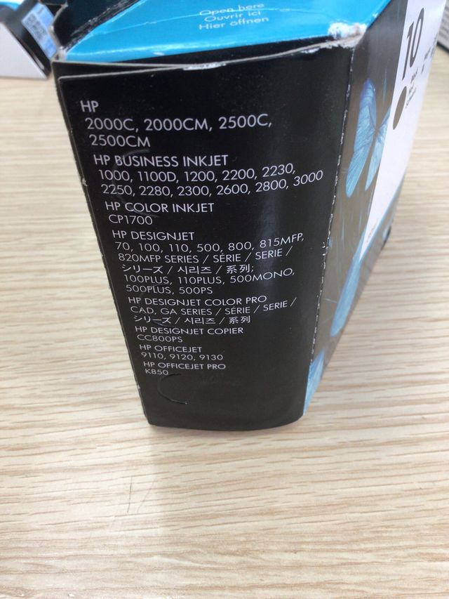 Cartucho de tinta HP 10 NEGRO