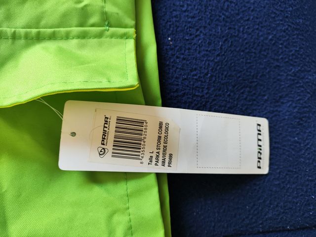 Parka de alta visibilidad