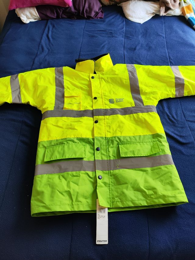Parka de alta visibilidad