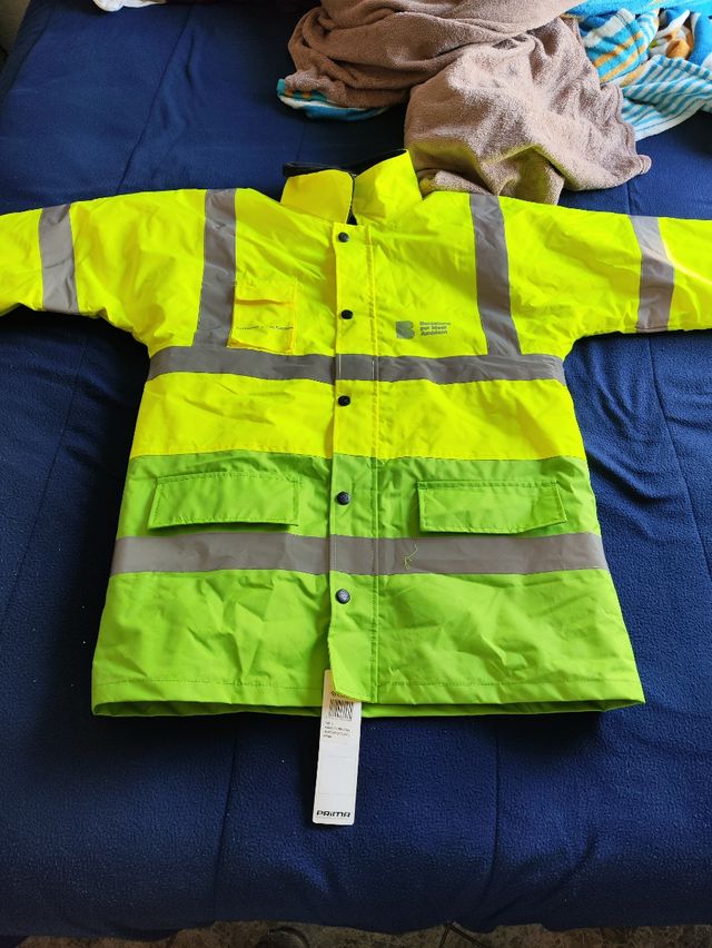 Parka de alta visibilidad