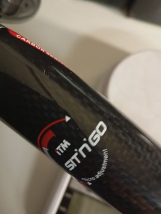 Combo Sella E Reggisella In Carbonio Per Bici Da C