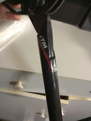 Combo Sella E Reggisella In Carbonio Per Bici Da C