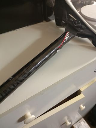 Combo Sella E Reggisella In Carbonio Per Bici Da C