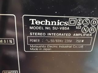 Equipo de música Technics - Sony