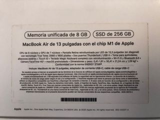 MacBook Air M1 256gb