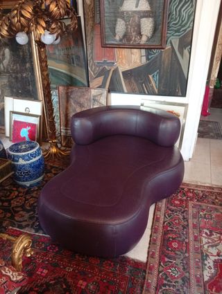 Fabuloso diván diseño cloud años 70