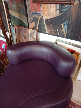 Fabuloso diván diseño cloud años 70