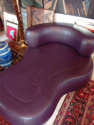 Fabuloso diván diseño cloud años 70