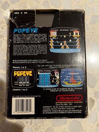 NES Popeye