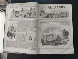 27 Riviste L' Illustration anno 1845