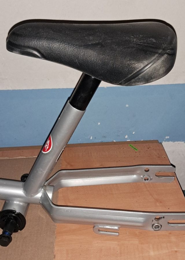 Cuadro  bicicleta acero 14 pulgadas.