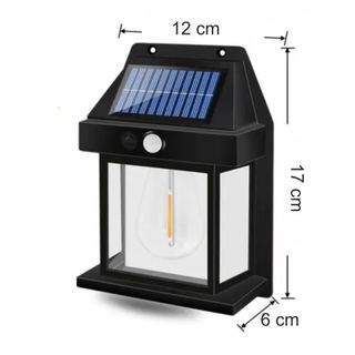 Tre Lampade solari - lanterne