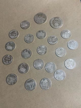 Monedas plata .Salamanca