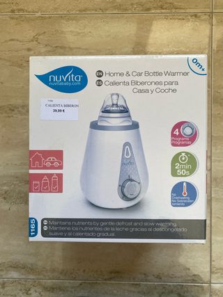 NUEVO calienta biberones para casa y coche