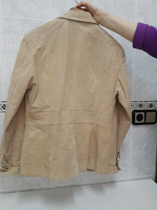 CAZADORA PIEL PORCINA MUJER