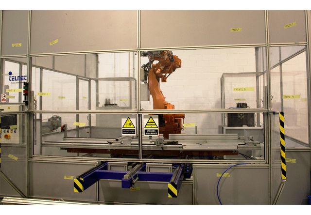 Cabina robótica ABB Automation Technologies AB IRB