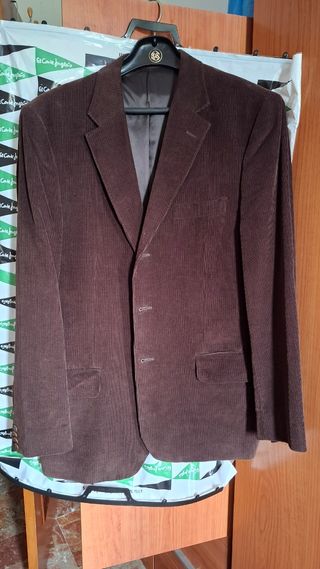 Americana pana marrón (54) Titto Bluni