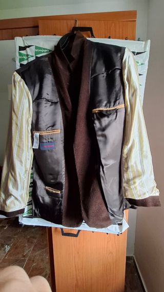 Americana pana marrón (54) Titto Bluni