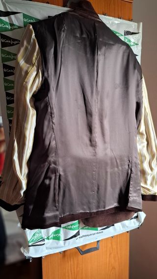 Americana pana marrón (54) Titto Bluni