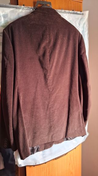 Americana pana marrón (54) Titto Bluni