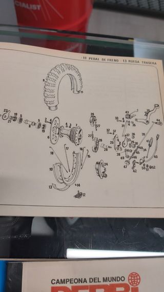 Manual de despiece Derbi.