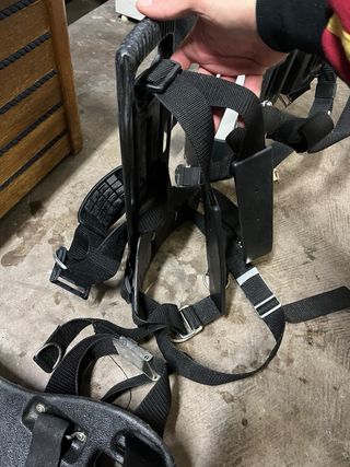 Piastra/Schienale posteriore per immersioni/diving