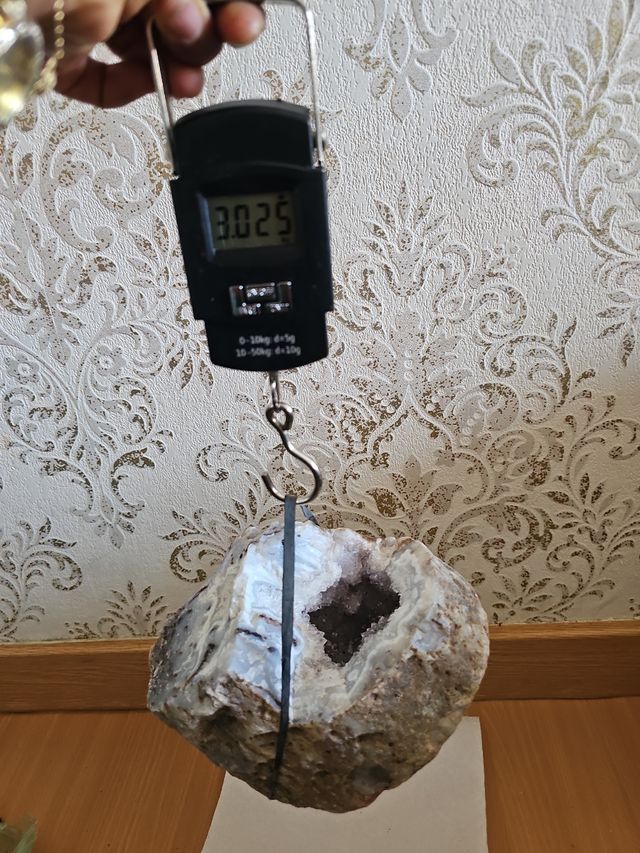 Mineral natural geodas