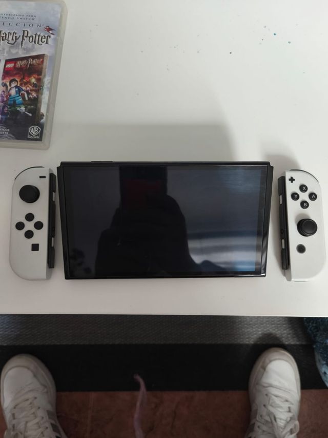 Nintendo switch oled blanc