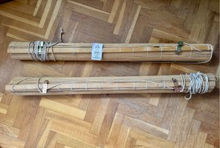 Estores de bambu