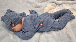 Bebe reborn silicona blanda platino 