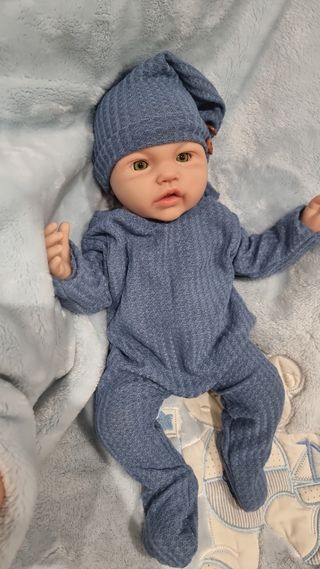 Bebe reborn silicona blanda platino 