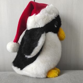 Peluche pinguino natalizio