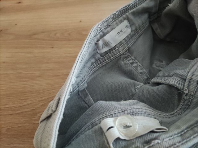 PANTALÓN ZARA Gris, NIÑA 11-12