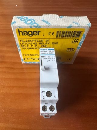 2 interruptores magnetotermicos mas 1 telerruptor