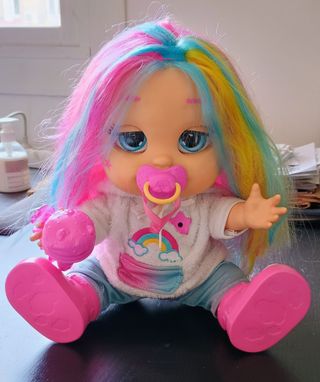 Muñeca Robotica BEBES LLORONES. 65 caras y sonidos