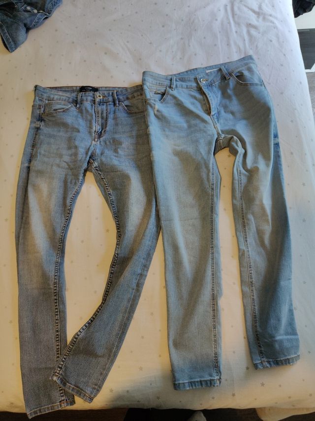 Vaqueros mujer 2 unidades