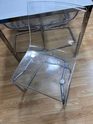 SEDIE TOBIAS IKEA TRASPARENTI