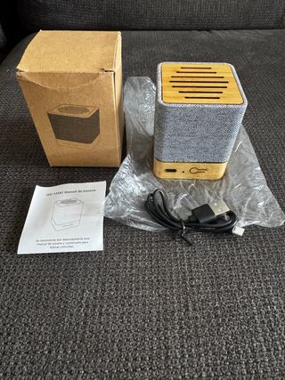 Altavoz bluetooth 5.0 inalambrico bambu 3w ivy