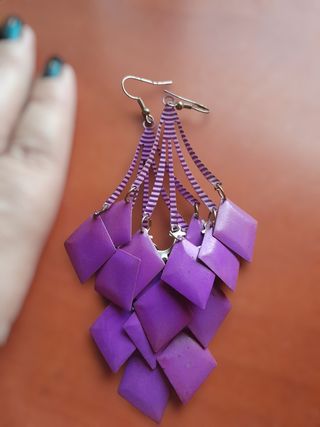 Pendientes Sevilla Rombos.