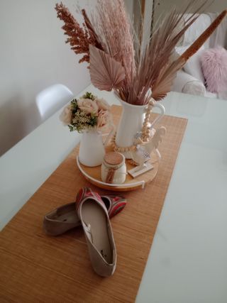 Manoletinas NUEVAS,pie t-38 son de ante.