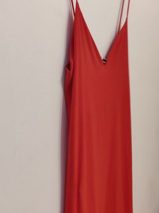 Vestido rojo de Zara 
