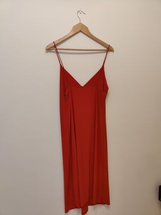 Vestido rojo de Zara 