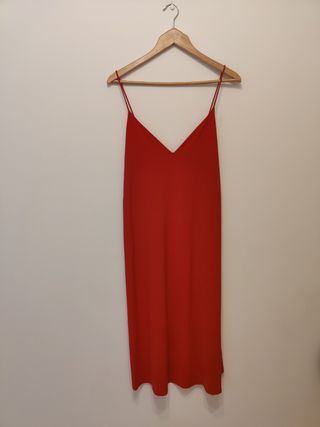 Vestido rojo de Zara 