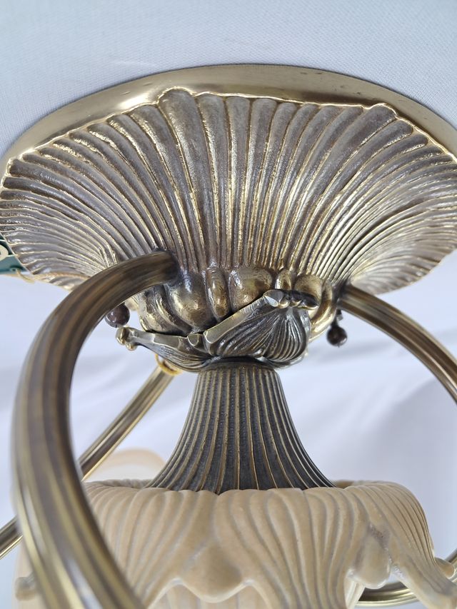 LÁMPARA DE TECHO VINTAGE - CREVAL - ART NOUVEAU